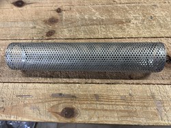 Brugt Rustfri Filter indsats Ø 57 x 3 mm. L = 287 mm. (Kun 1 Stk.)